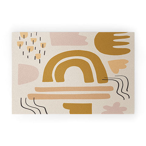 Urban Wild Studio sun pattern Welcome Mat