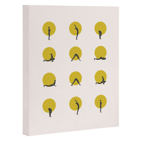 Urban Wild Studio sun salutation I Art Canvas