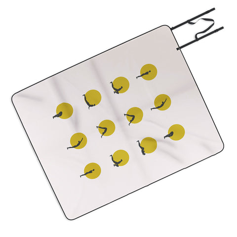 Urban Wild Studio sun salutation I Picnic Blanket