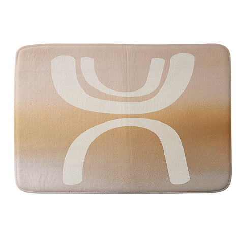 Urban Wild Studio sunrise arch Memory Foam Bath Mat
