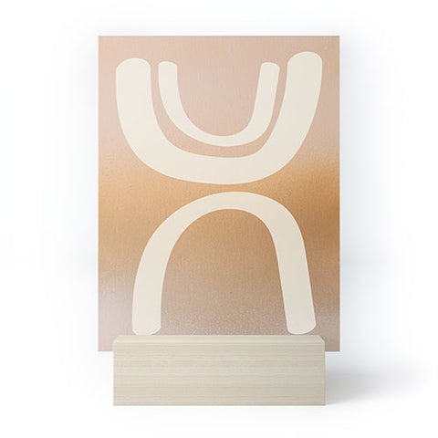 Urban Wild Studio sunrise arch Mini Art Print