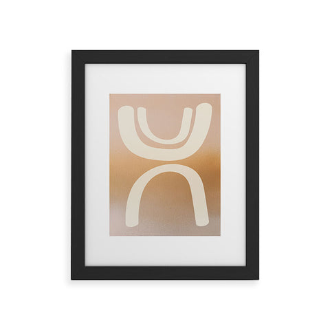 Urban Wild Studio sunrise arch Framed Art Print