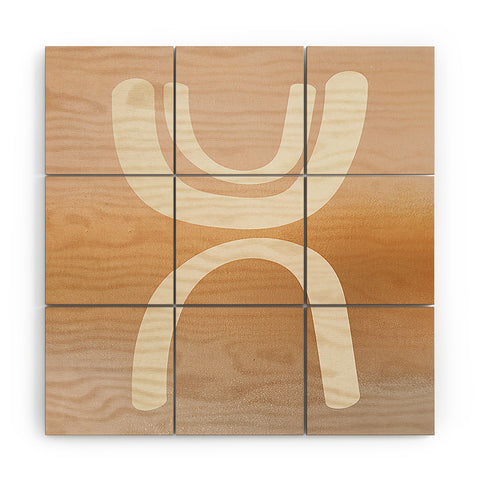 Urban Wild Studio sunrise arch Wood Wall Mural