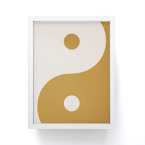 Urban Wild Studio the moon the sun Framed Mini Art Print