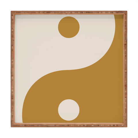 Urban Wild Studio the moon the sun Square Tray