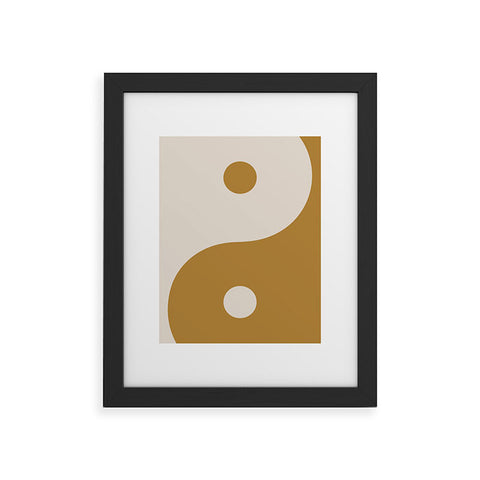 Urban Wild Studio the moon the sun Framed Art Print