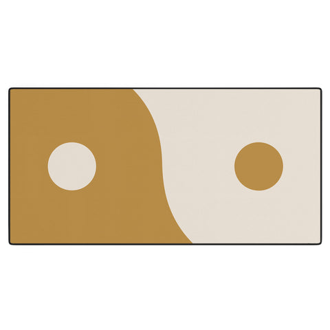 Urban Wild Studio the moon the sun Desk Mat