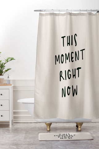 Urban Wild Studio this moment right now Shower Curtain And Mat