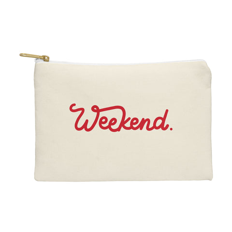 Urban Wild Studio weekend in red Pouch