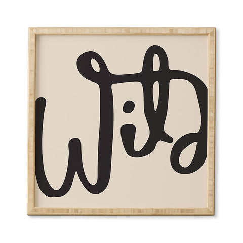 Urban Wild Studio Wild Abstract Framed Wall Art