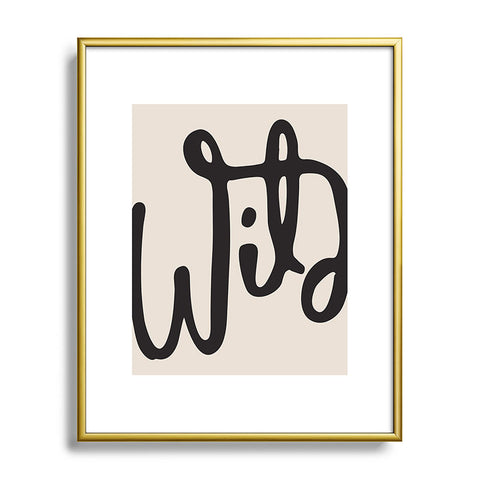 Urban Wild Studio Wild Abstract Metal Framed Art Print