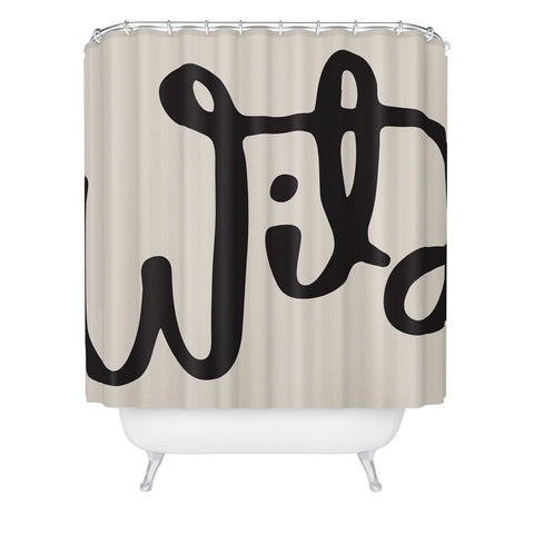 Urban Wild Studio Wild Abstract Shower Curtain