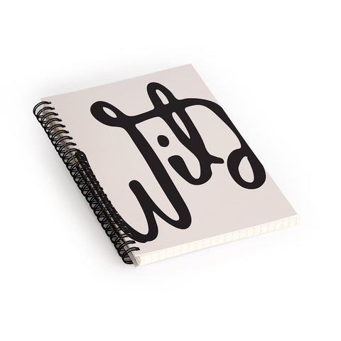 Urban Wild Studio Wild Abstract Spiral Notebook