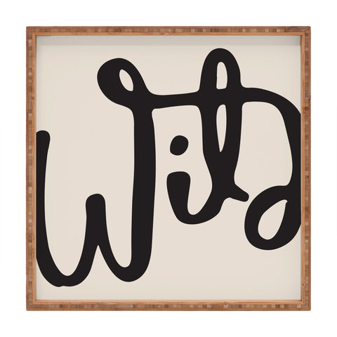 Urban Wild Studio Wild Abstract Square Tray