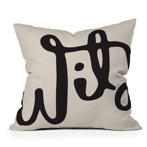 Urban Wild Studio Wild Abstract Throw Pillow