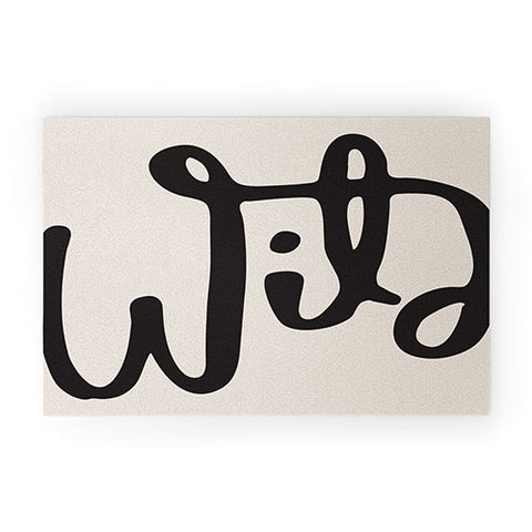 Urban Wild Studio Wild Abstract Welcome Mat