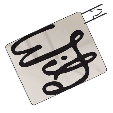 Urban Wild Studio Wild Abstract Picnic Blanket