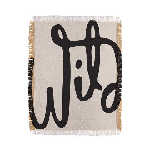 Urban Wild Studio Wild Abstract Throw Blanket