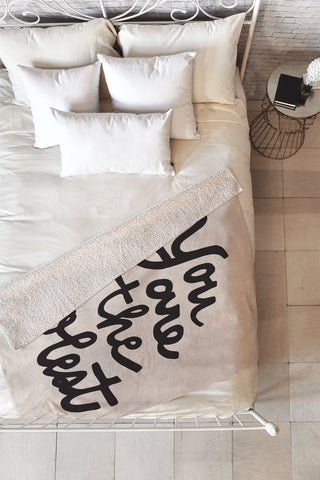 Urban Wild Studio you are the coolest Fleece Throw Blanket