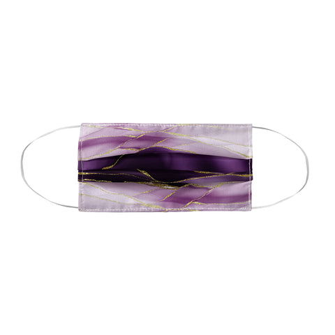 UtArt Day And Night Purple Marble Landscape Face Mask