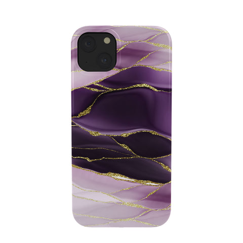 UtArt Day And Night Purple Marble Landscape Phone Case
