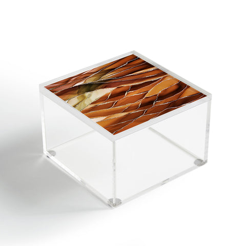 UtArt Desert Hot Copper Marble Landscapes Acrylic Box