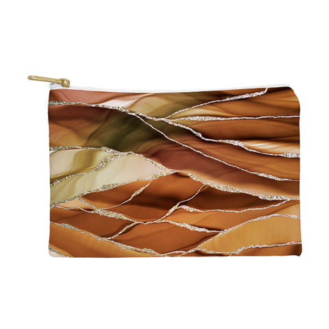 UtArt Desert Hot Copper Marble Landscapes Pouch