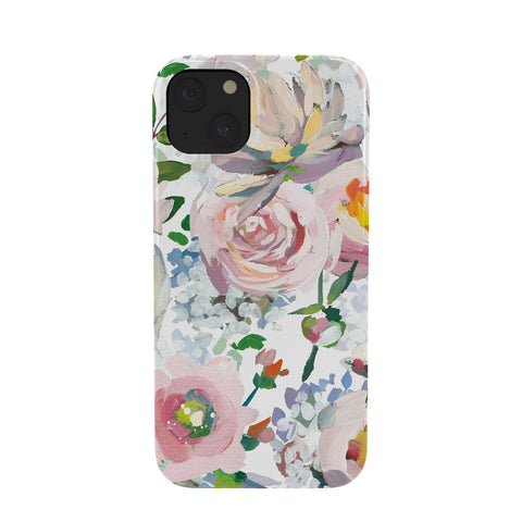 UtArt Hand Drawn Vintage Spring Claude Monet Botanical Flower Garden Phone Case