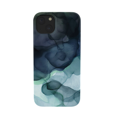 UtArt Night Blue Flowing Art Phone Case