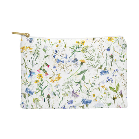 UtArt Scandinavian Midsummer Blue Pouch