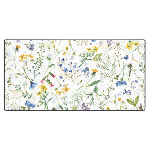 UtArt Scandinavian Midsummer Blue Desk Mat