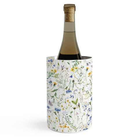 UtArt Scandinavian Midsummer Blue Wine Chiller