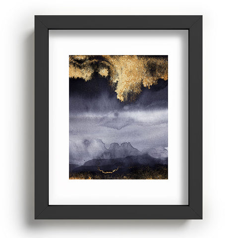 UtArt Thunderstorm I Recessed Framing Rectangle