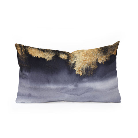 UtArt Thunderstorm I Oblong Throw Pillow