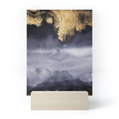 UtArt Thunderstorm I Mini Art Print