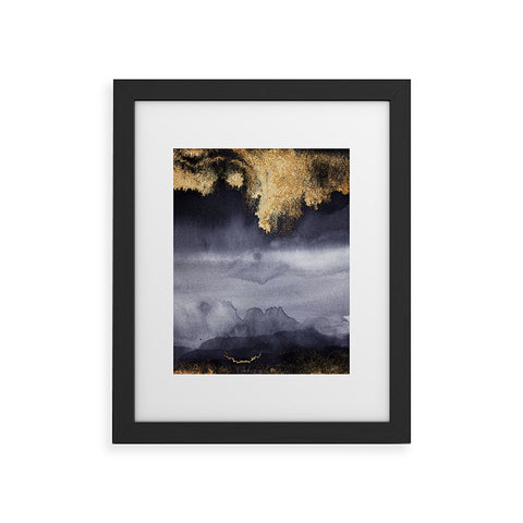 UtArt Thunderstorm I Framed Art Print
