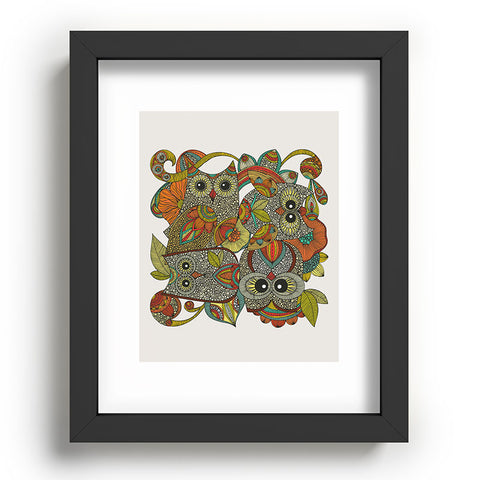 Valentina Ramos 4 Owls Recessed Framing Rectangle
