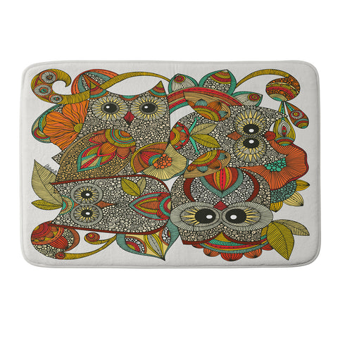 Valentina Ramos 4 Owls Memory Foam Bath Mat