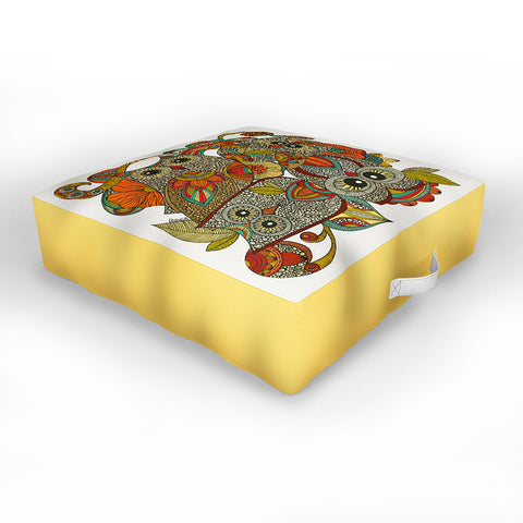 Valentina Ramos 4 Owls Outdoor Floor Cushion