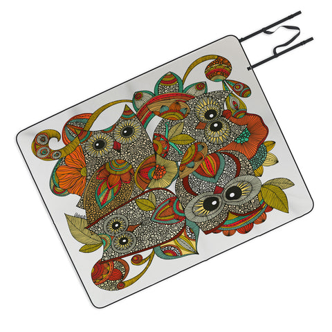 Valentina Ramos 4 Owls Picnic Blanket