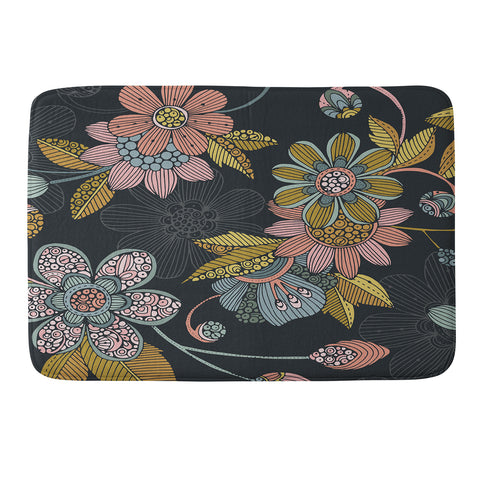 Valentina Ramos Alba flowers Memory Foam Bath Mat