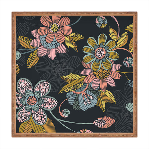 Valentina Ramos Alba flowers Square Tray
