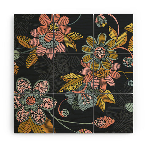 Valentina Ramos Alba flowers Wood Wall Mural