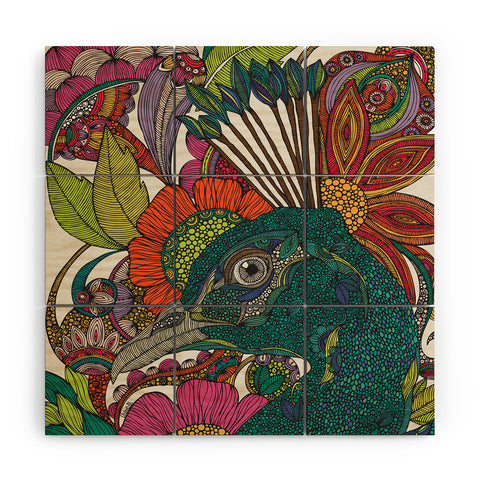 Valentina Ramos Alexis And The Flowers Wood Wall Mural