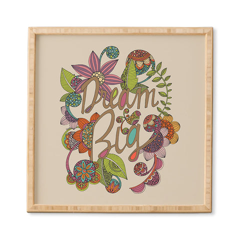 Valentina Ramos Always Dream Big Framed Wall Art