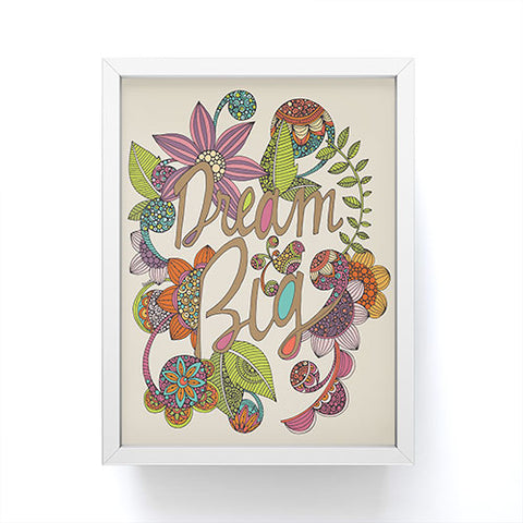 Valentina Ramos Always Dream Big Framed Mini Art Print
