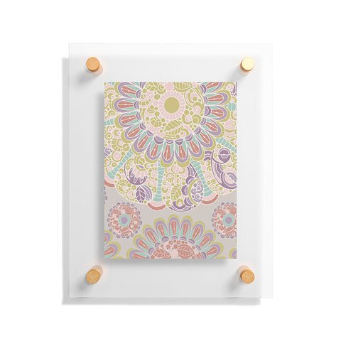 Valentina Ramos Amaranth pattern Floating Acrylic Print