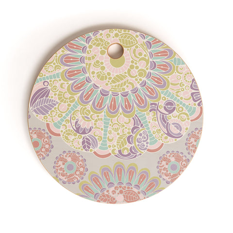 Valentina Ramos Amaranth pattern Cutting Board Round