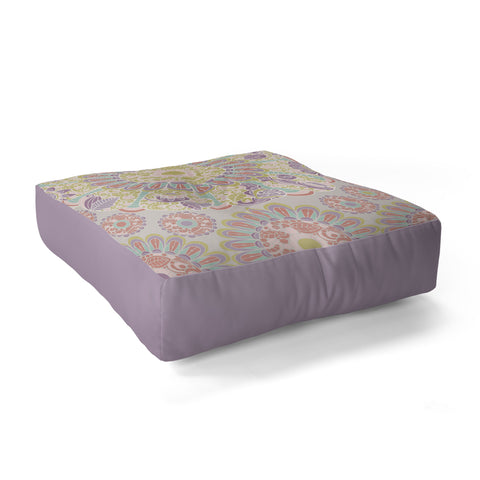 Valentina Ramos Amaranth pattern Floor Pillow Square