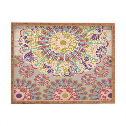 Valentina Ramos Amaranth pattern Rectangular Tray